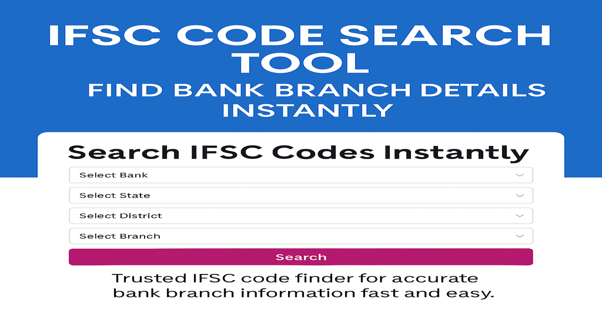 IFSC Code Search Tool-1